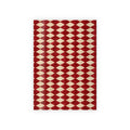 Red Diamond Harlequin Wrapping Paper Roll | Geometric Gift Wrap