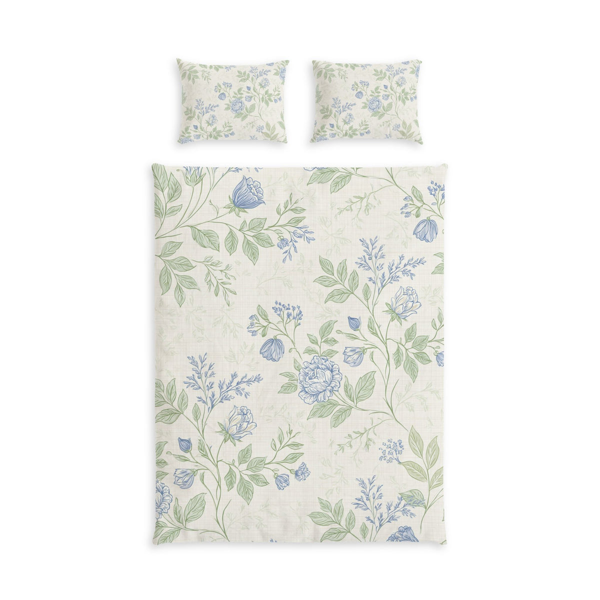 Willoemere Garden Cotton Bed Set | Vintage Floral Duvet Cover
