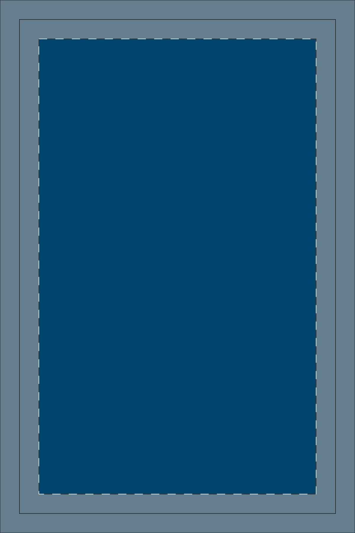 Indigo Ikat Leaf Pattern Tea Towel | Double-Sided Waffle Texture