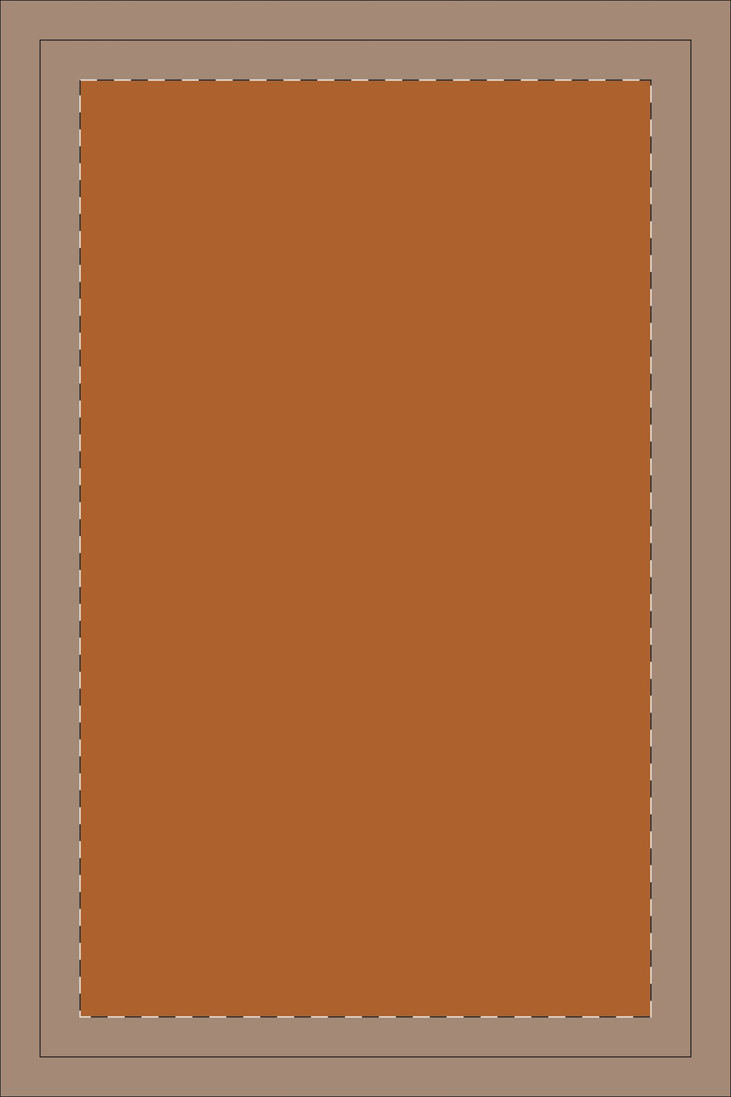 Terracotta Leaf Pattern Tea Towel | Double-Sided Waffle Texture