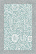 Botanical Floral Pattern Waffle Tea Towel | Double-Sided