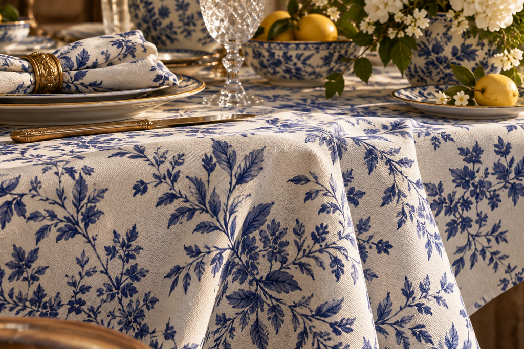 Blue Collie Tablecloth