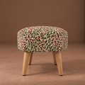 Cherry Garden Hexagonal Footstool