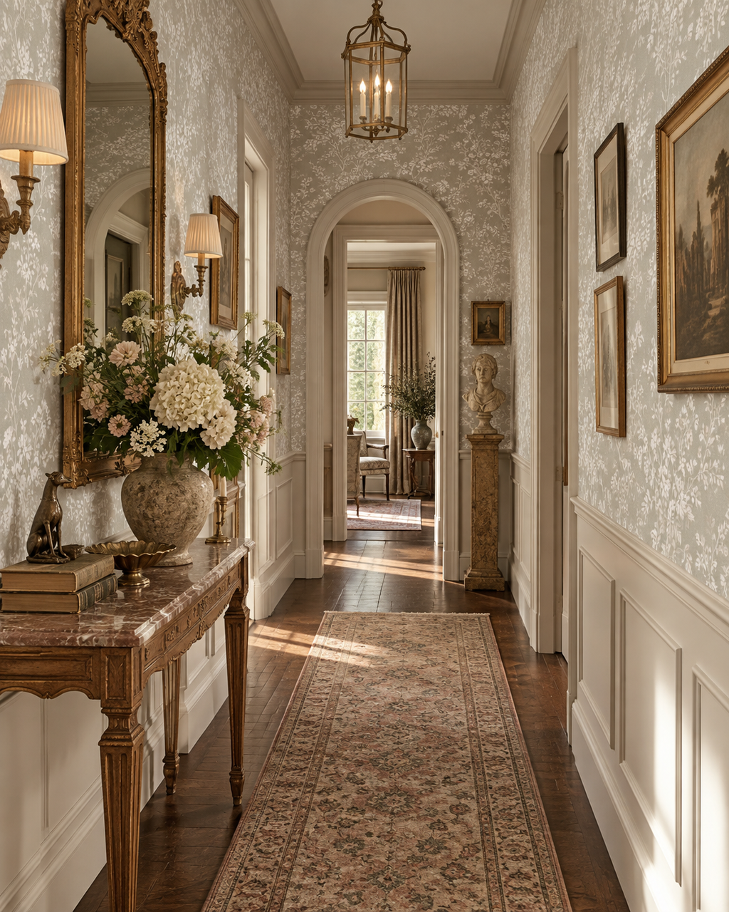 Ashcombe Garden Floral Wallpaper