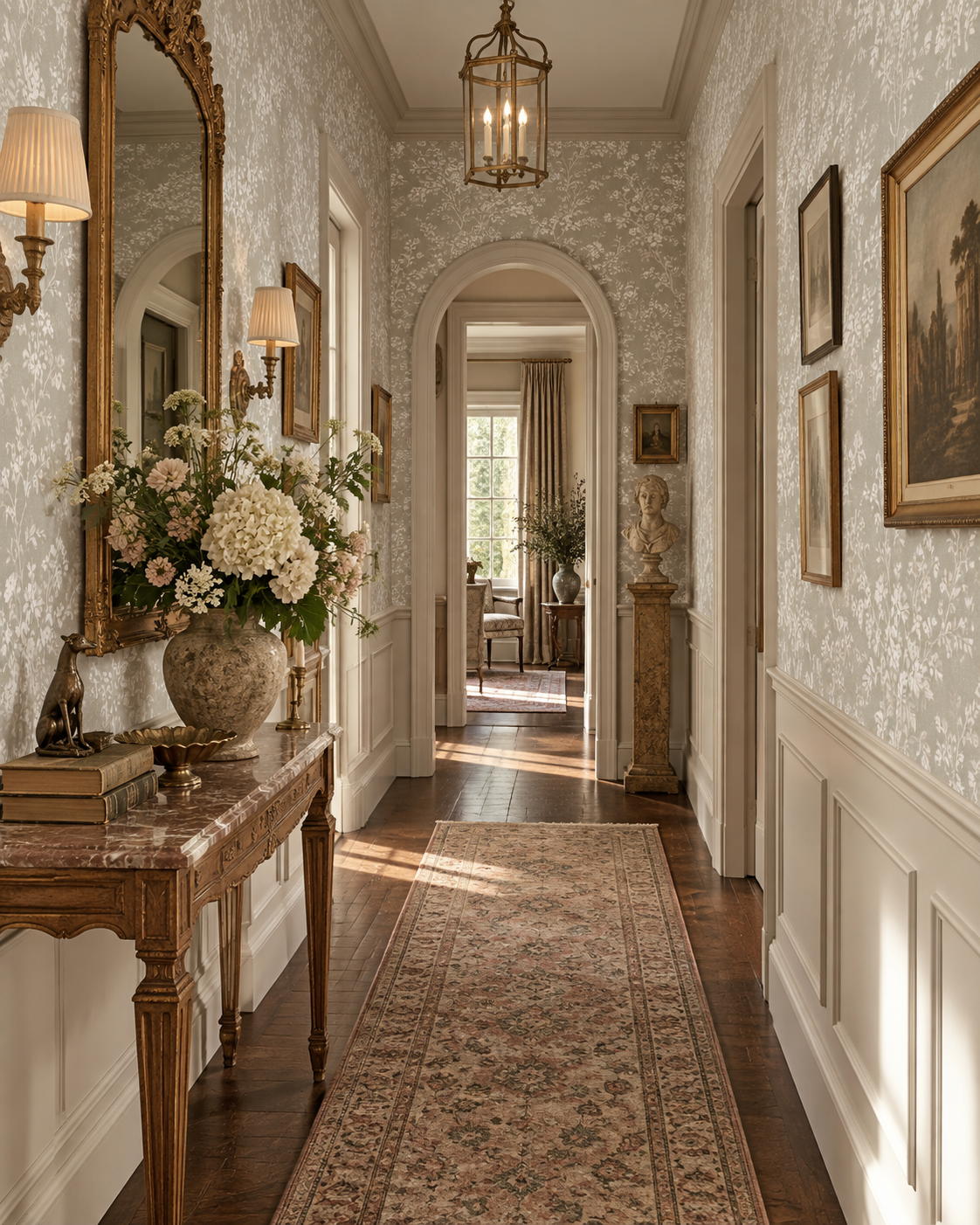 Ashcombe Garden Floral Wallpaper