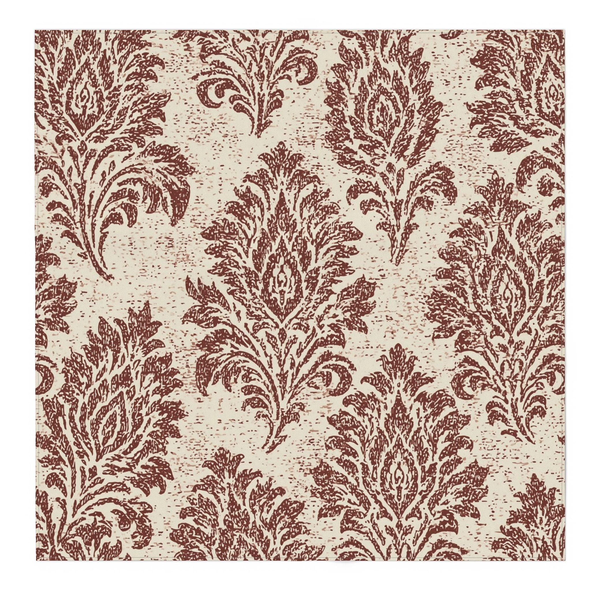 Sienna Damask Tablecloth