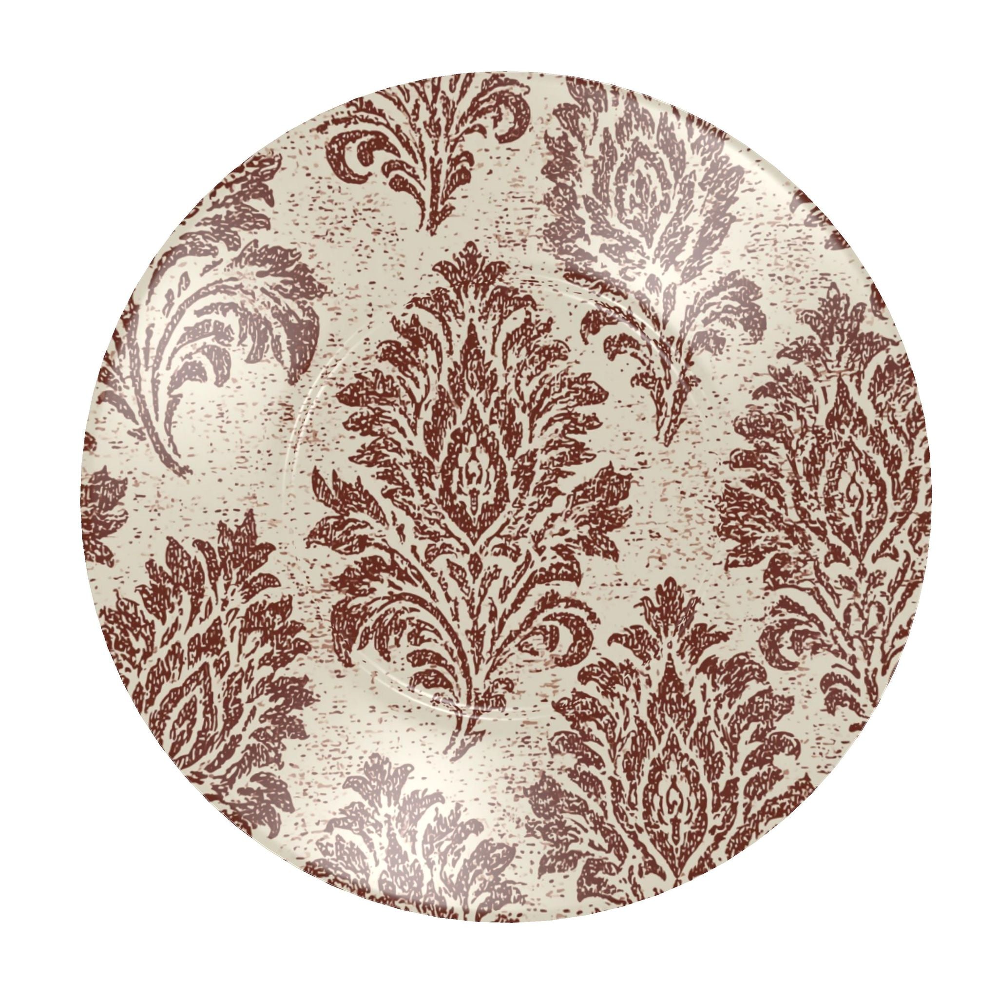Sienna Damask Cup and Saucer
