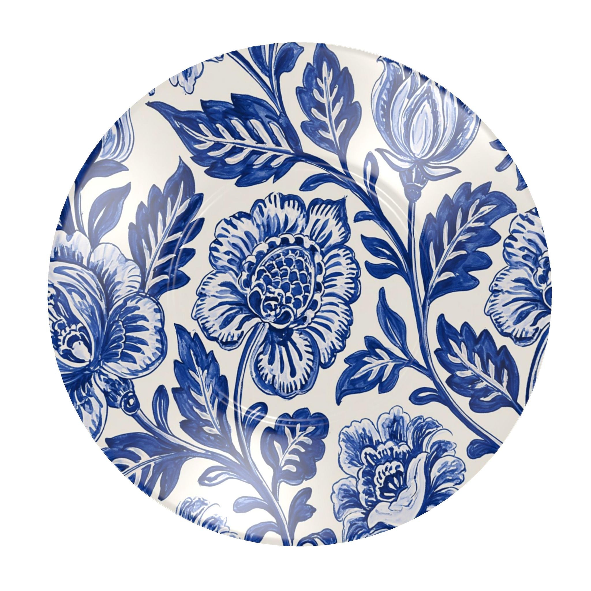 Cobalt Garden Cup and Saucer