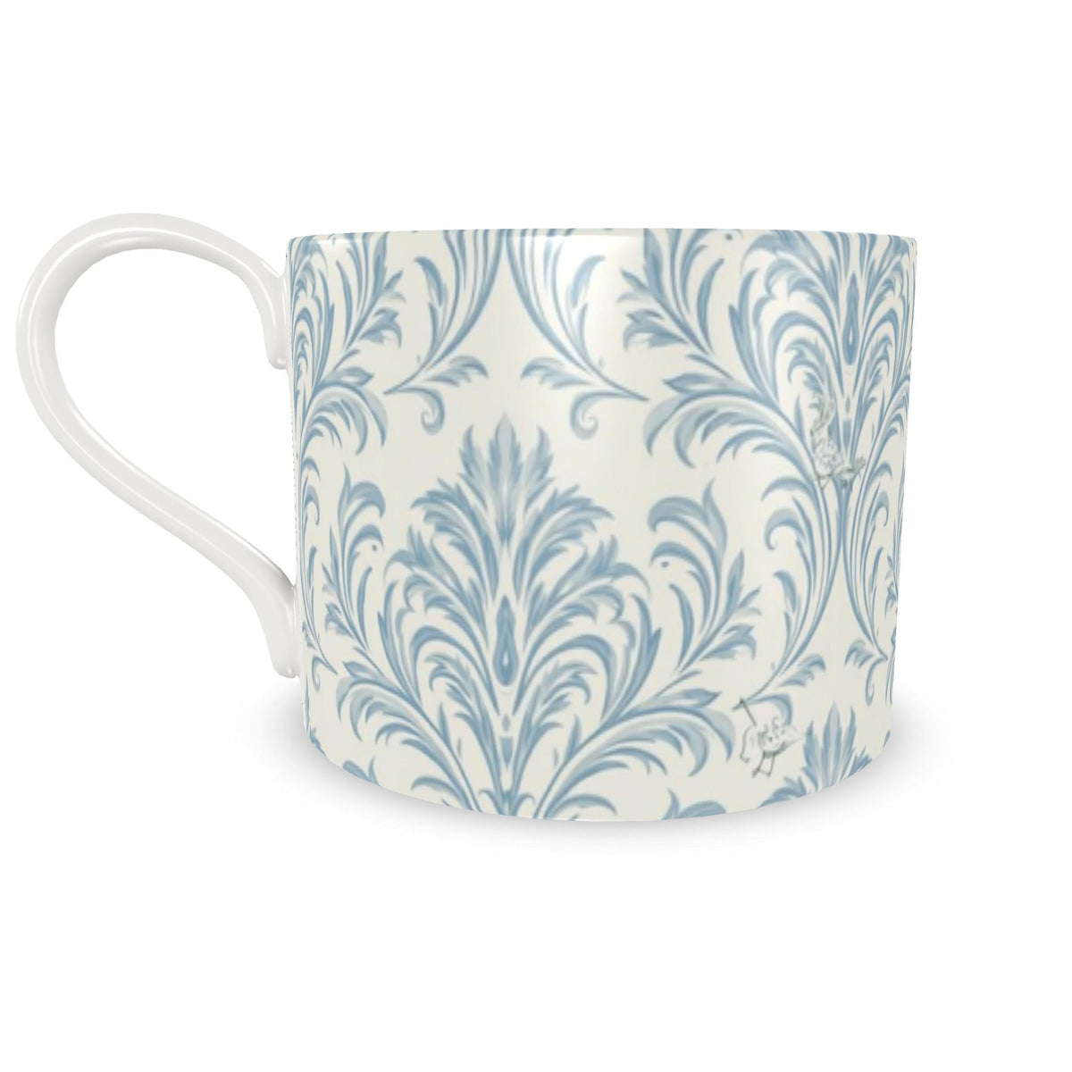 Babe Azure Damask Cup & Saucer Set