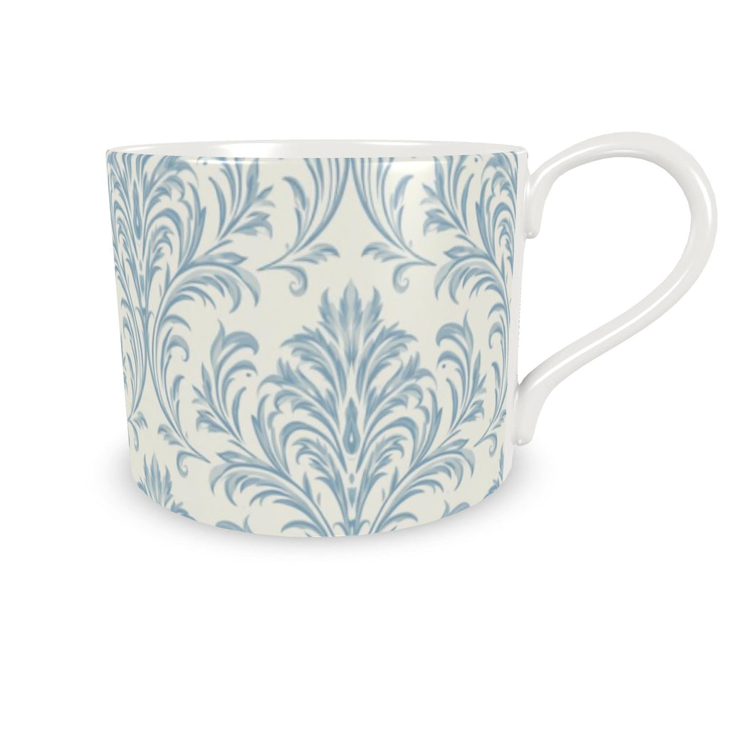Babe Azure Damask Cup & Saucer Set