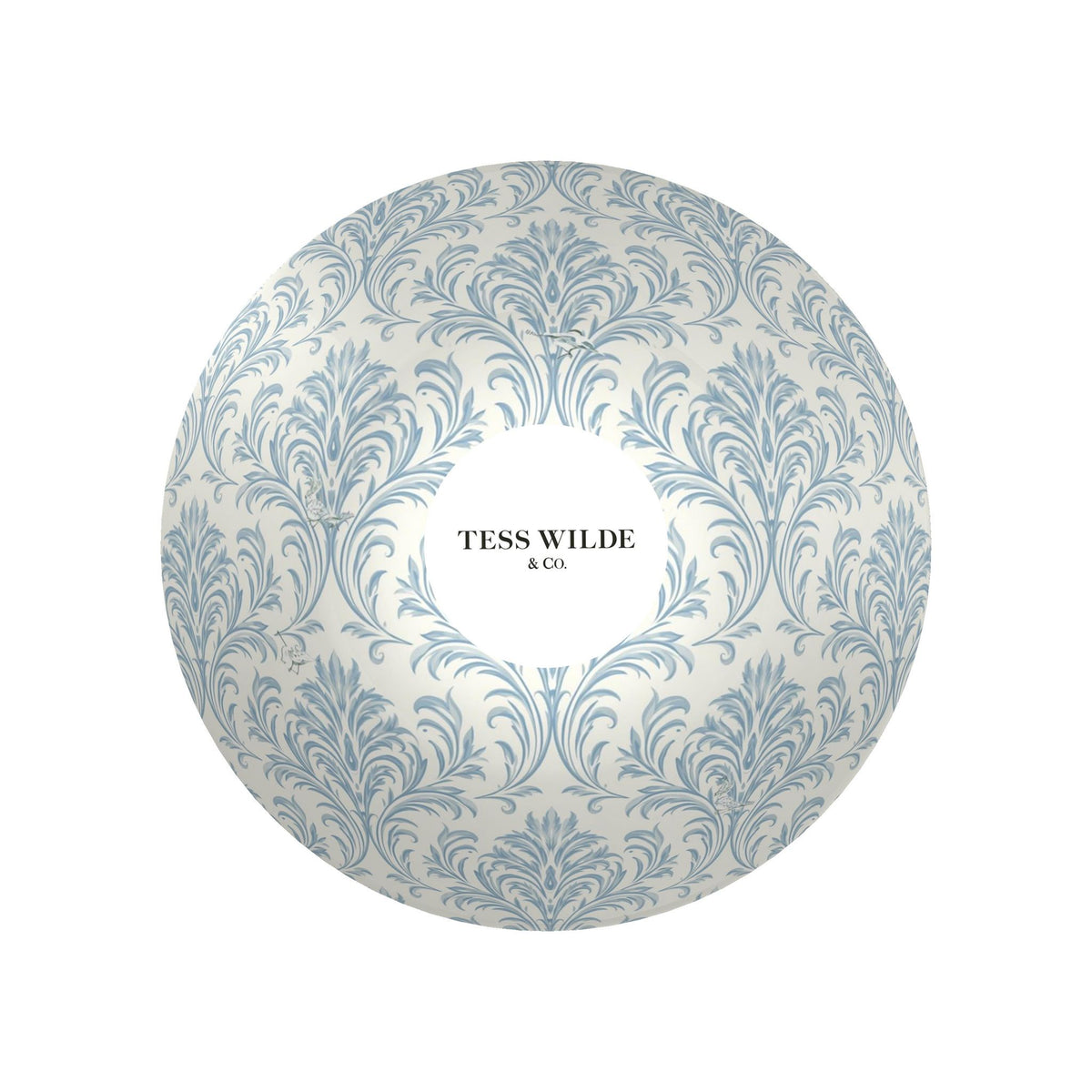 Ciel Damask Ornamental Bowl