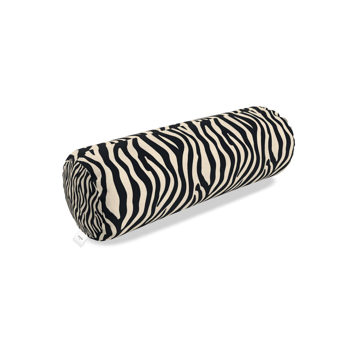 Noir Savanna Zebra Bolster Pillow