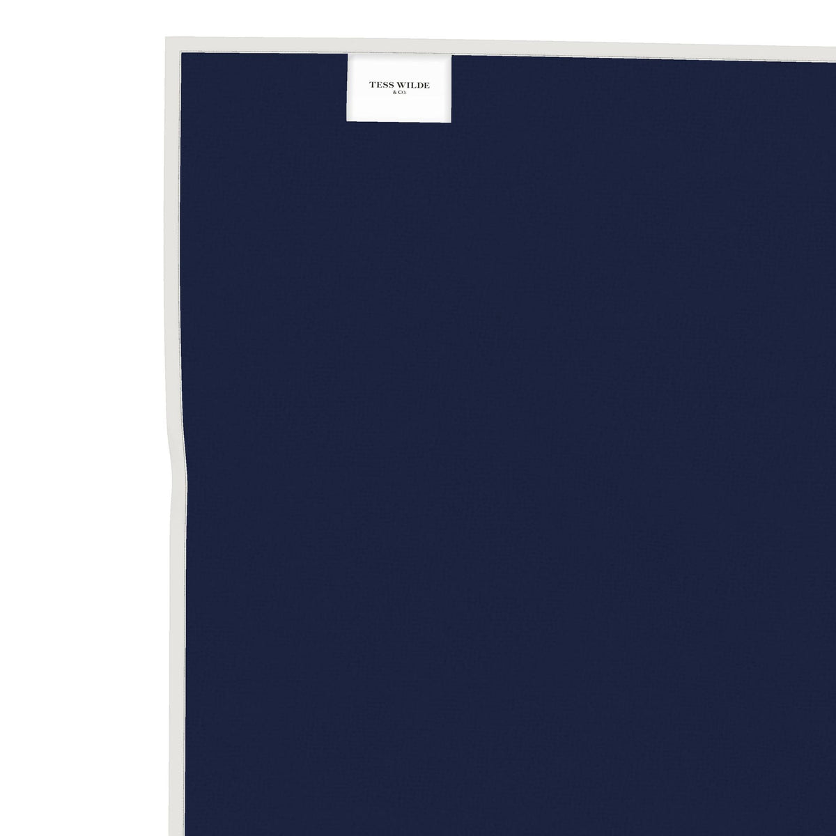 Midnight Riviera Navy Blue Towel – Luxury Resort, Poolside & Beach Towel