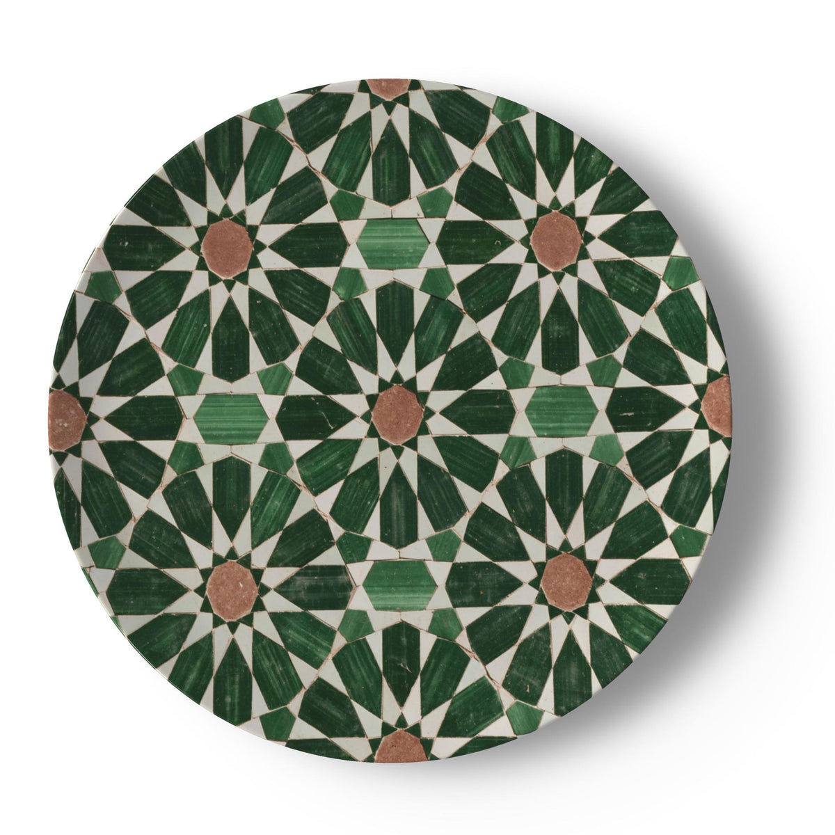 Palais Vert Moroccan Tile China Plate