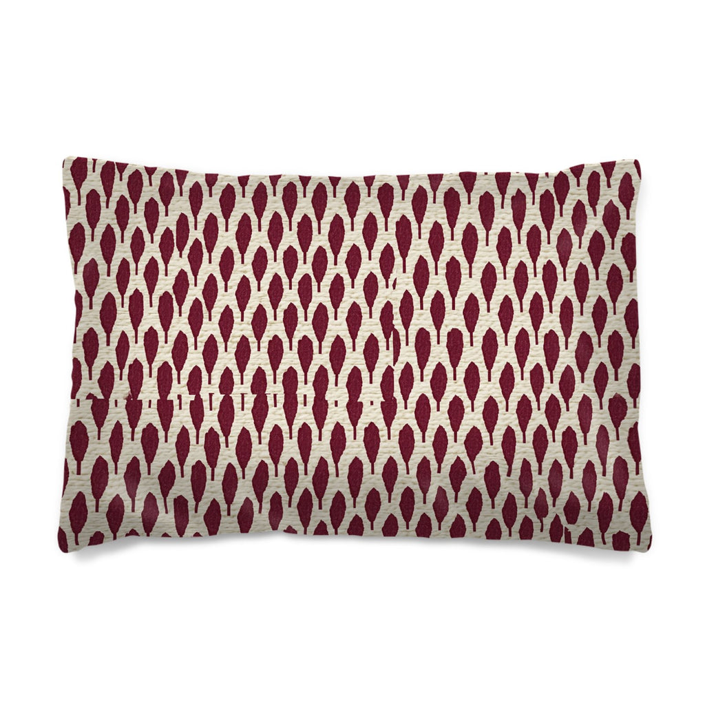 Burgundy Cypress Silk Duvet Cover Set – Botanical Luxury Bedding