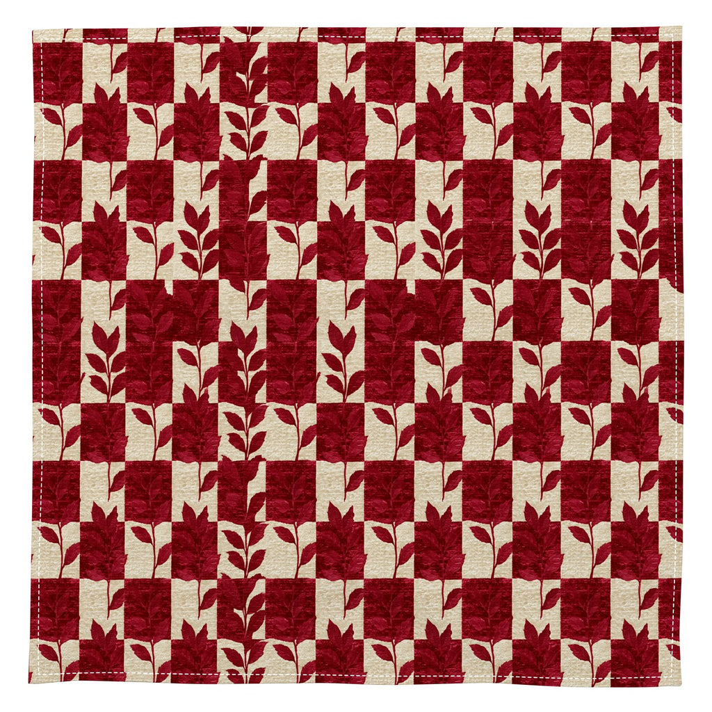 Maison Noël Christmas Napkins | Cotton, Silk or Polyester
