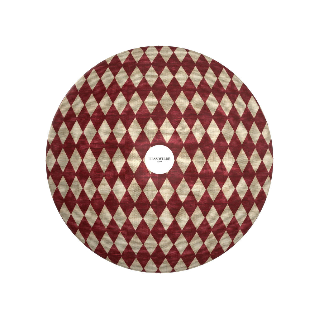 Rouge Harlequin Decorative Bowl