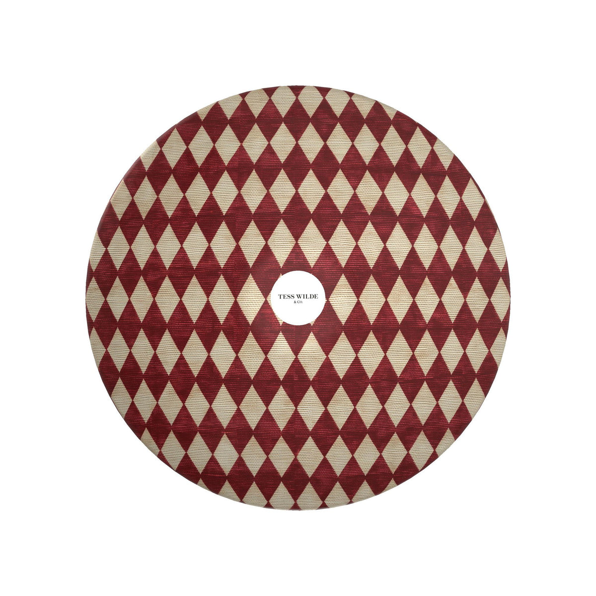 Rouge Harlequin Decorative Bowl
