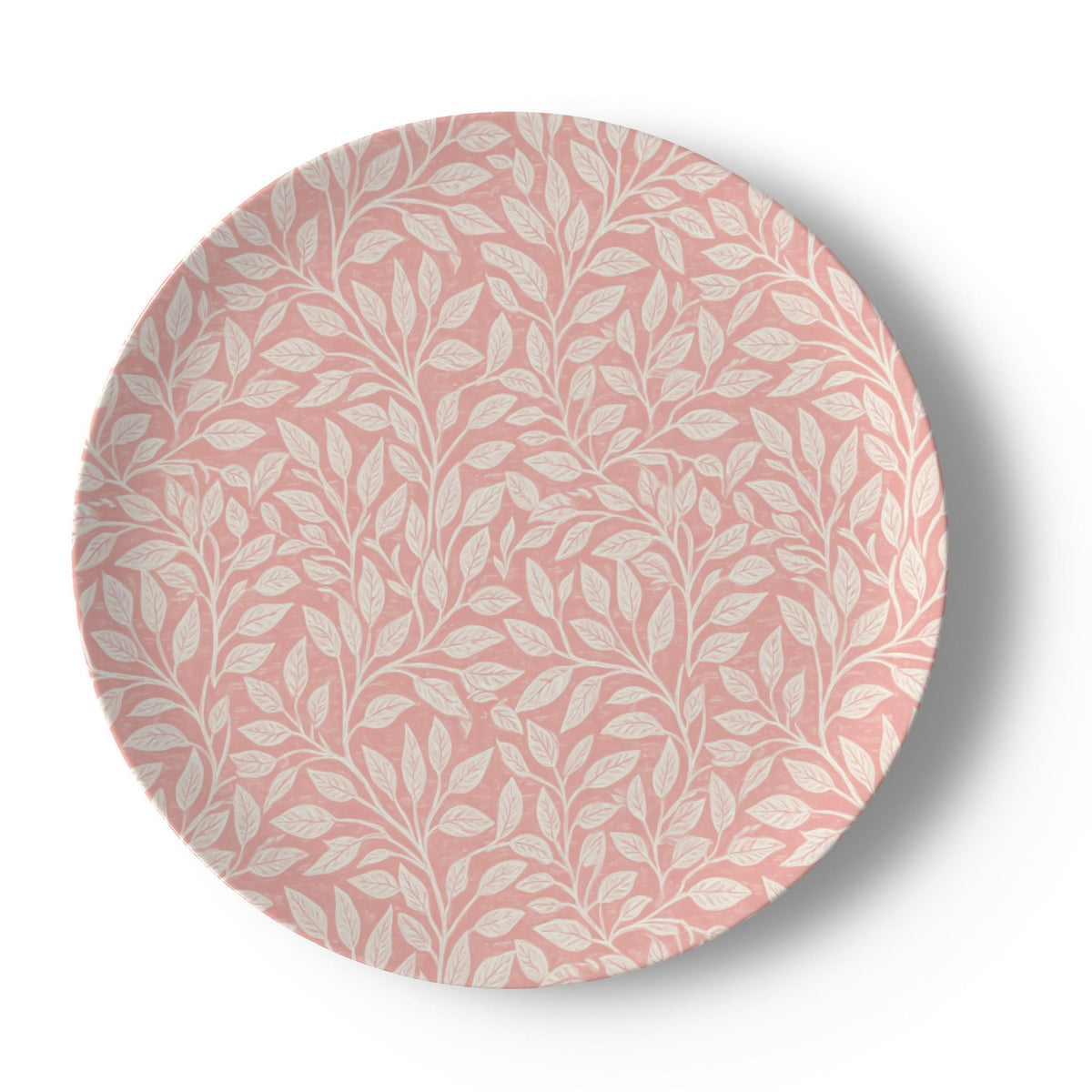 Blush Pink Botanical China Plate Set