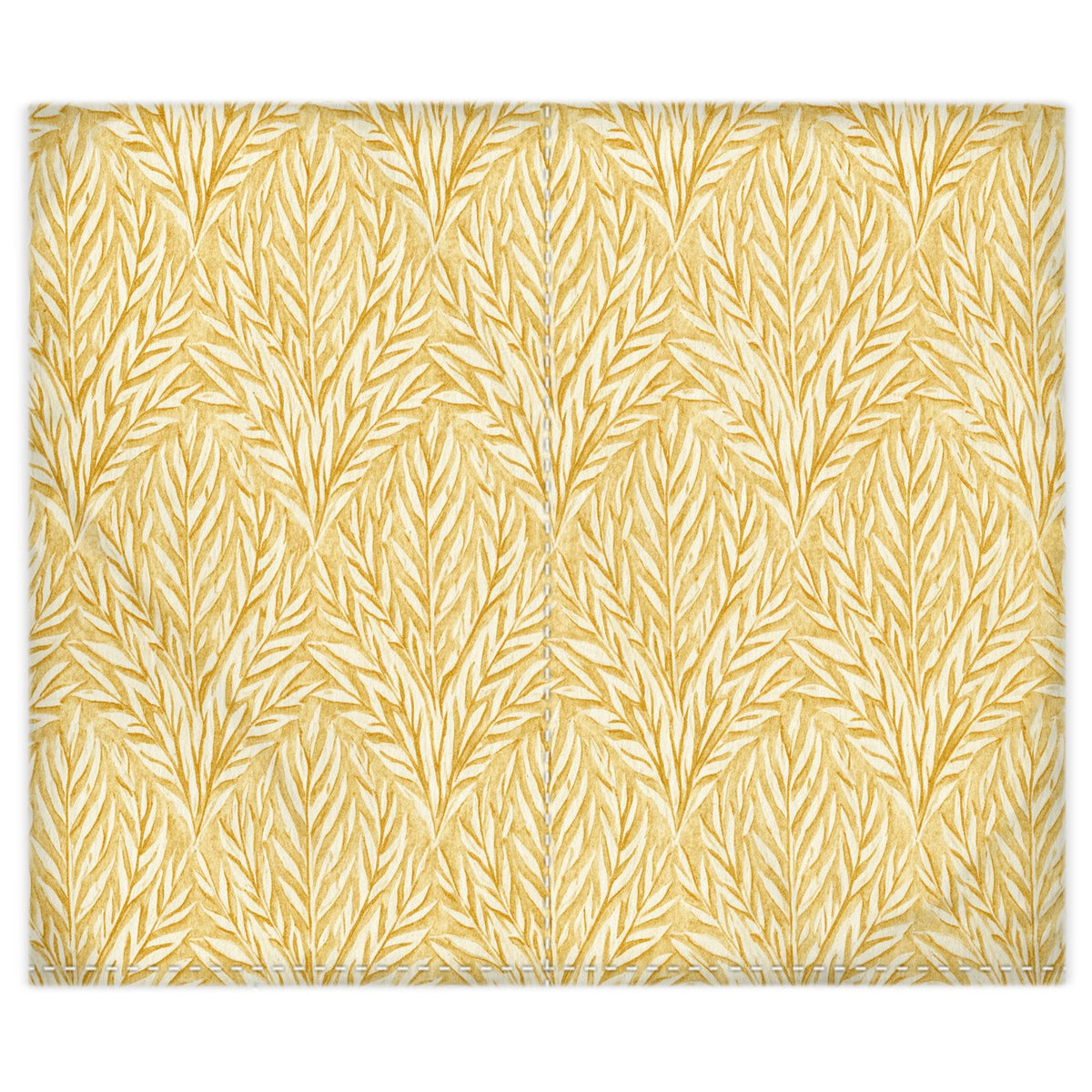 Aurelia Willow 100% Silk Duvet Cover, Golden Botanical Luxury Bedding, Elegant Floral Duvet, European Bedroom Decor, King Bed Cover