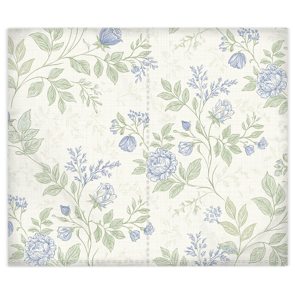 Willowmere Garden 100% Silk Duvet Cover