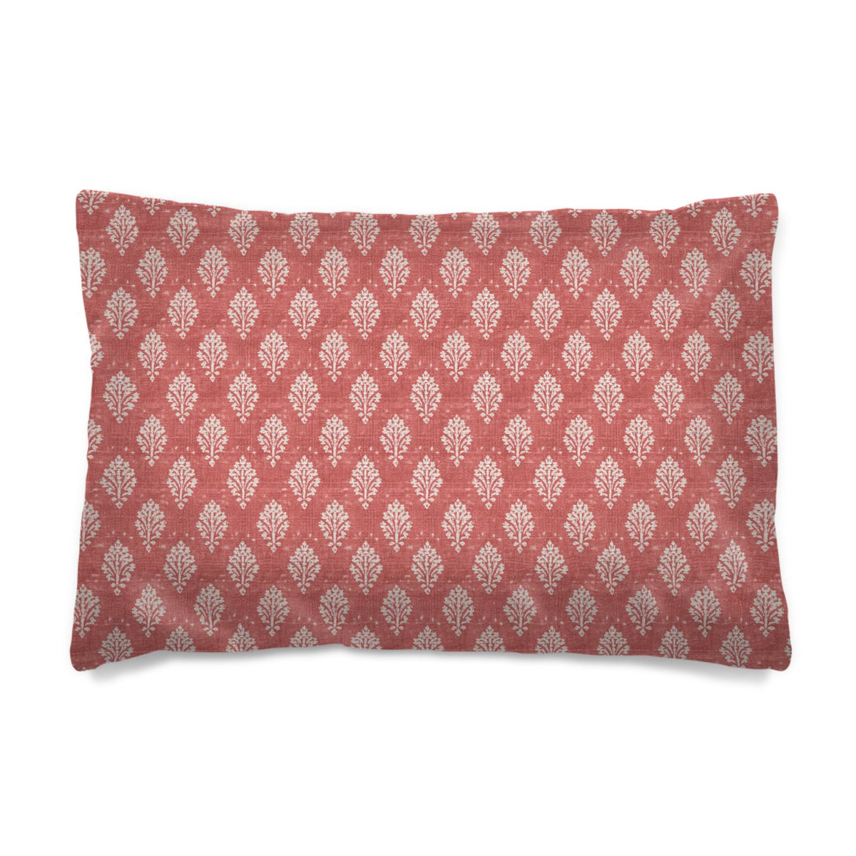 Rosewood Palmette Silk Duvet Cover