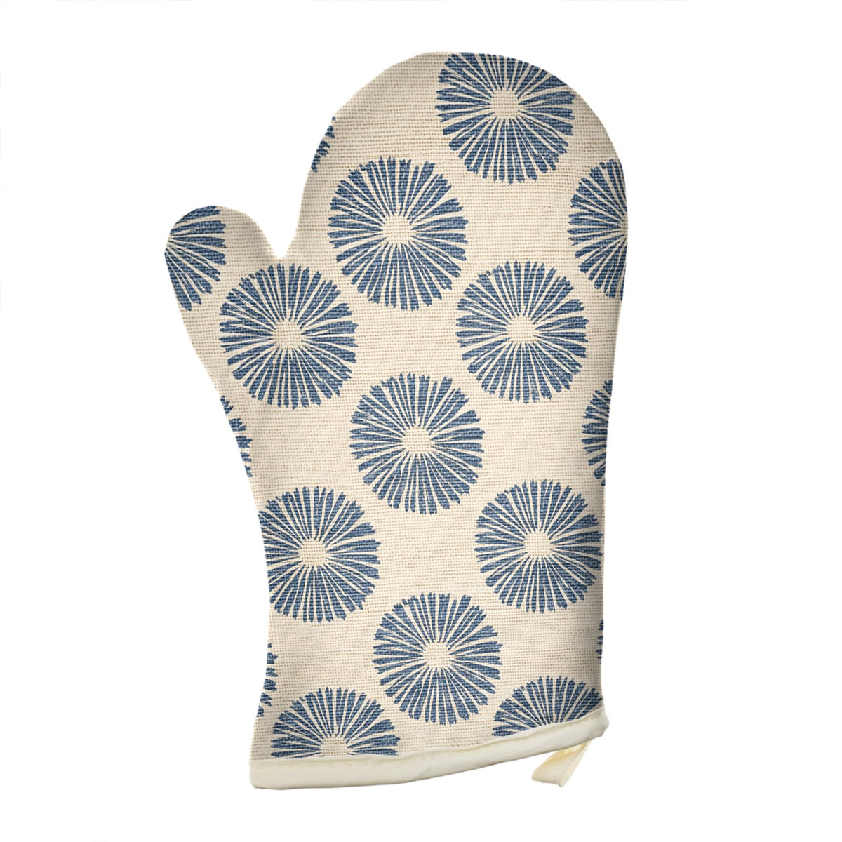 Aegean Rosette Designer Oven Mitt