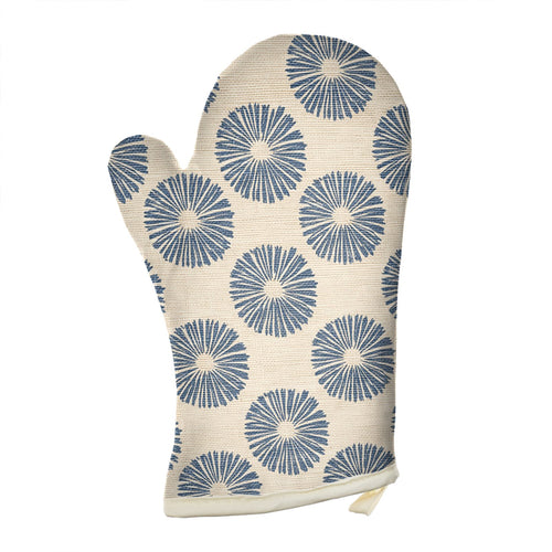Aegean Rosette Designer Oven Mitt