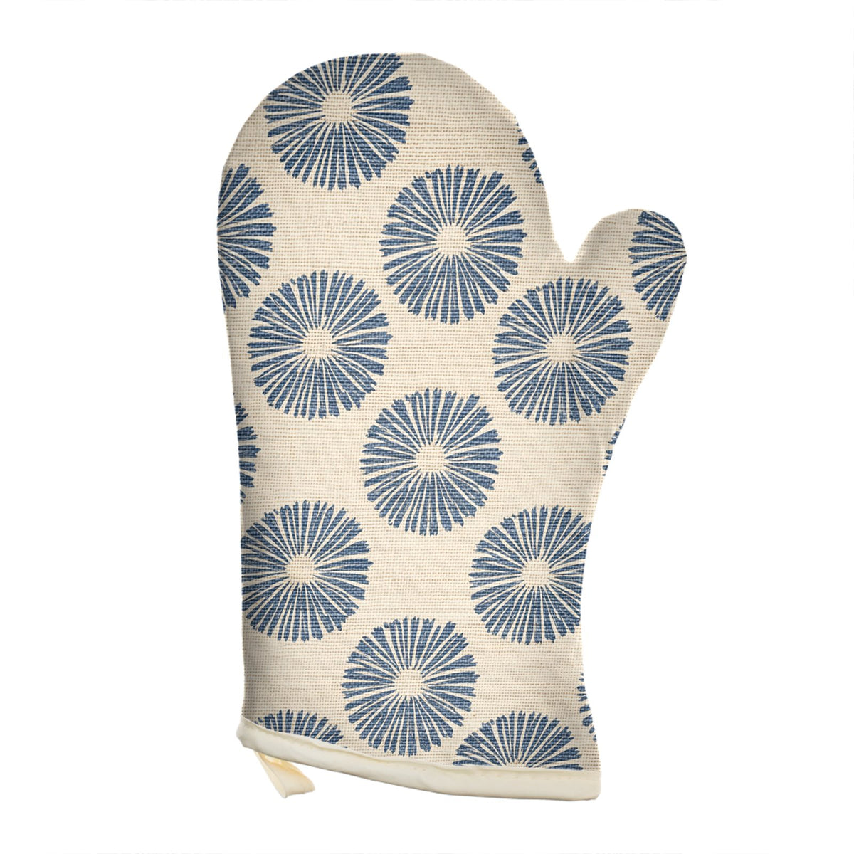 Aegean Rosette Designer Oven Mitt