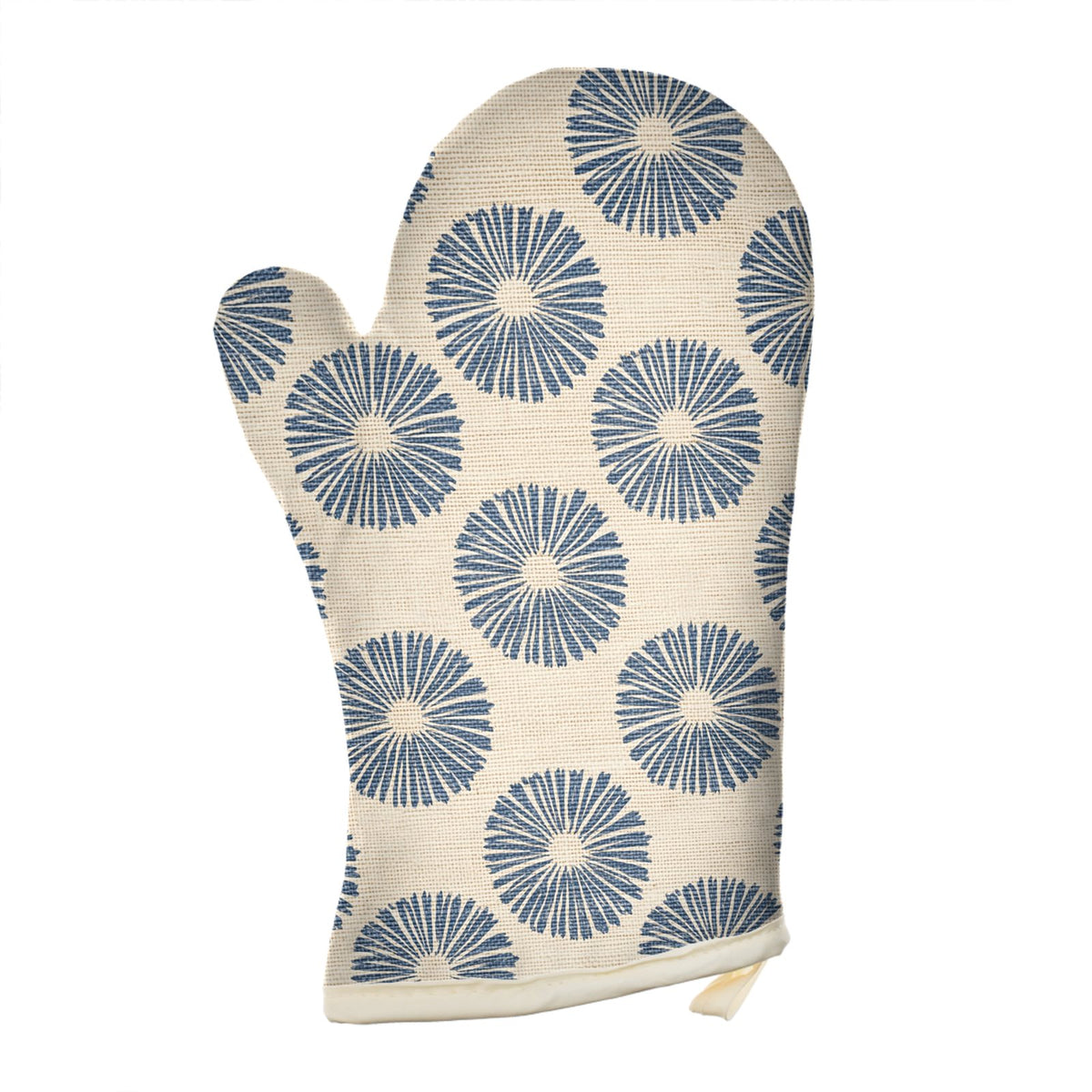 Aegean Rosette Designer Oven Mitt