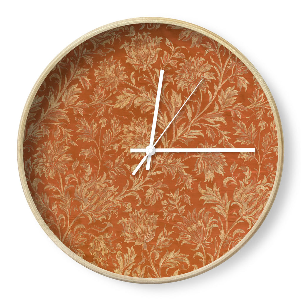 Aurelia Botanical Designer Clock