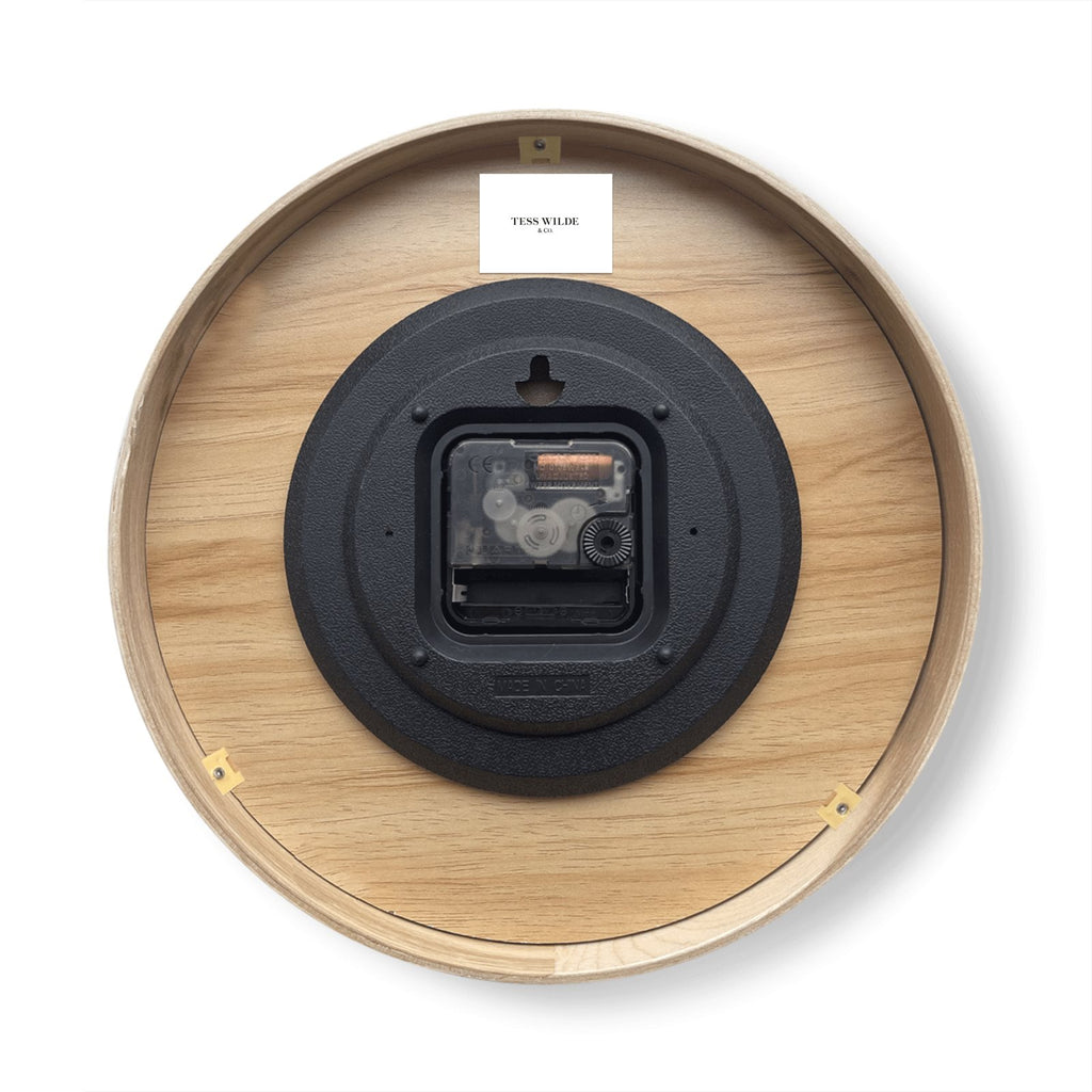 Aurelia Botanical Designer Clock