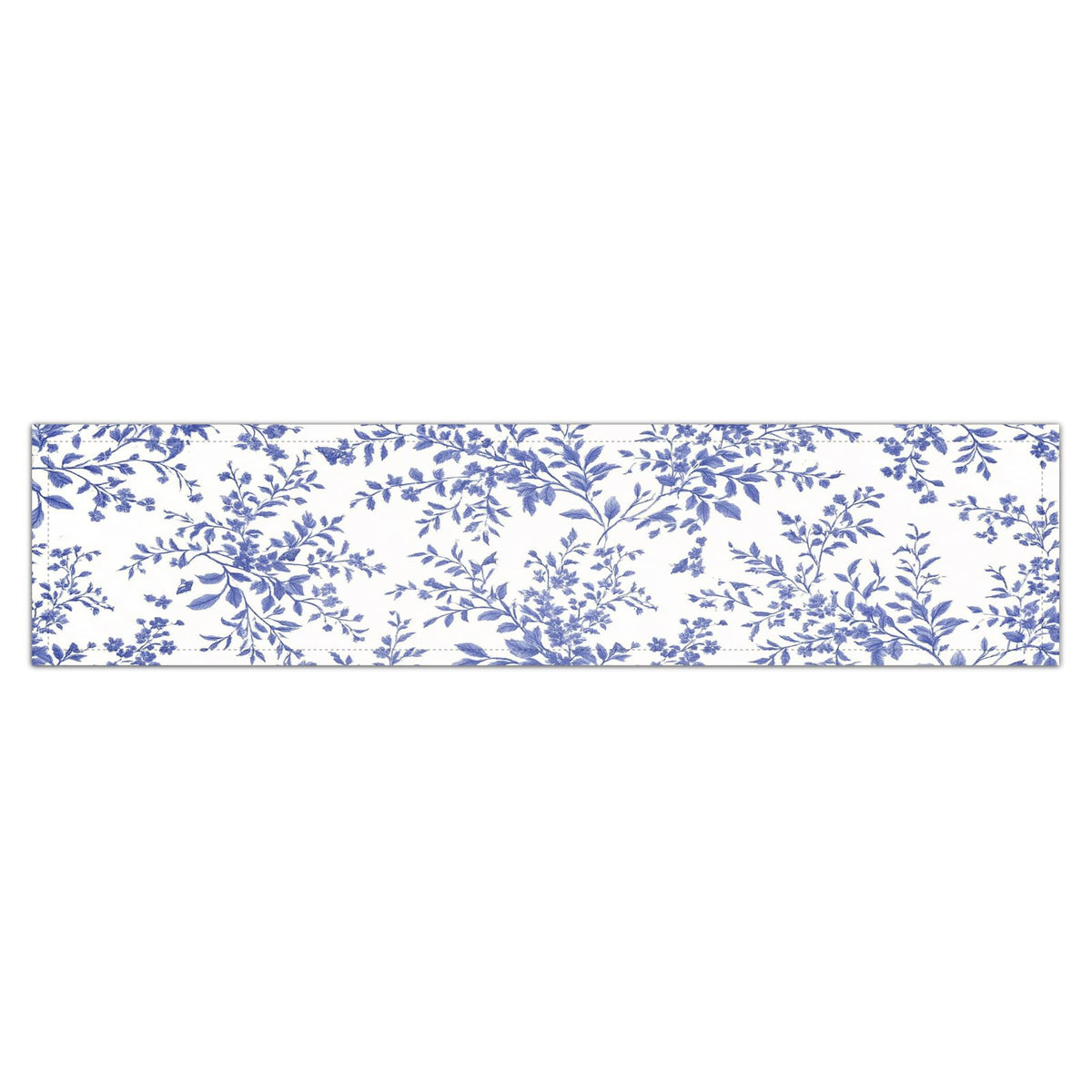 Blue Hairloom Bed Runner