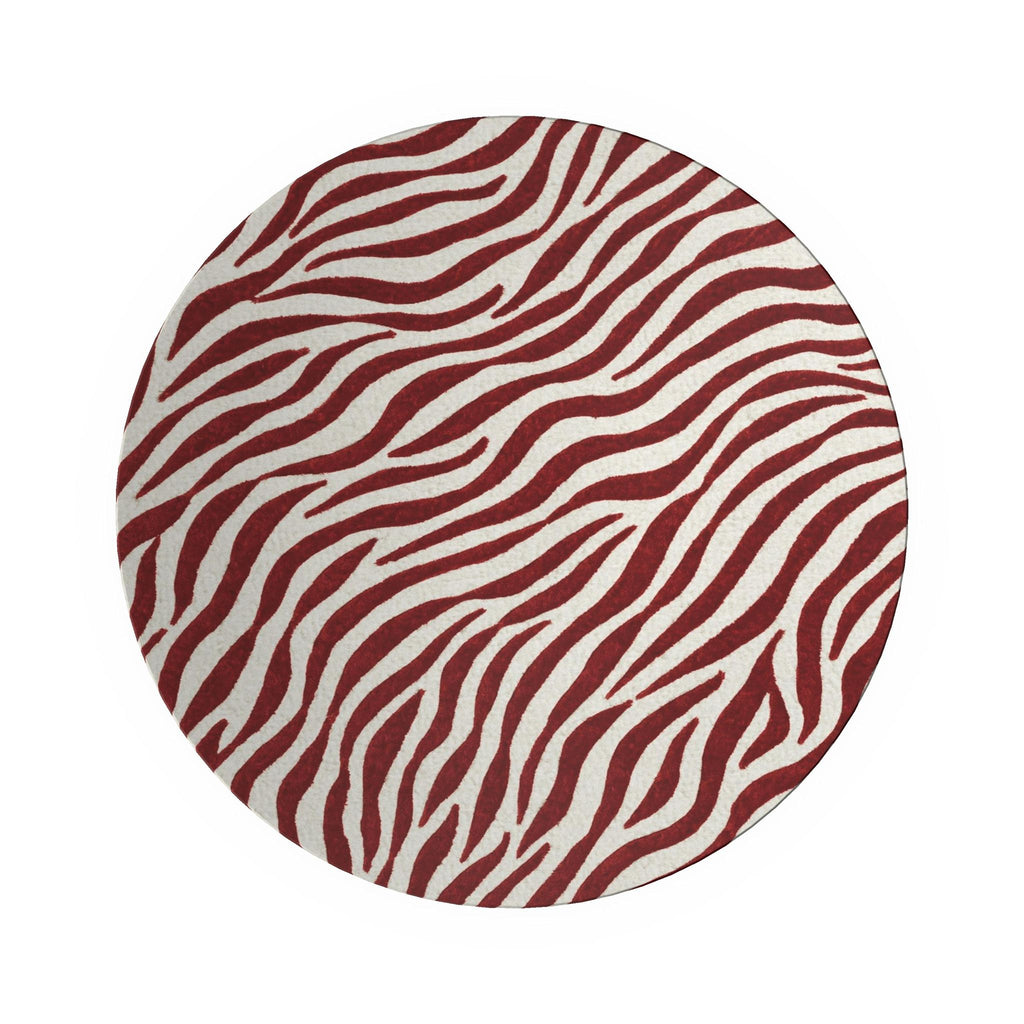 Burgundy Safari Ornamental Bowl