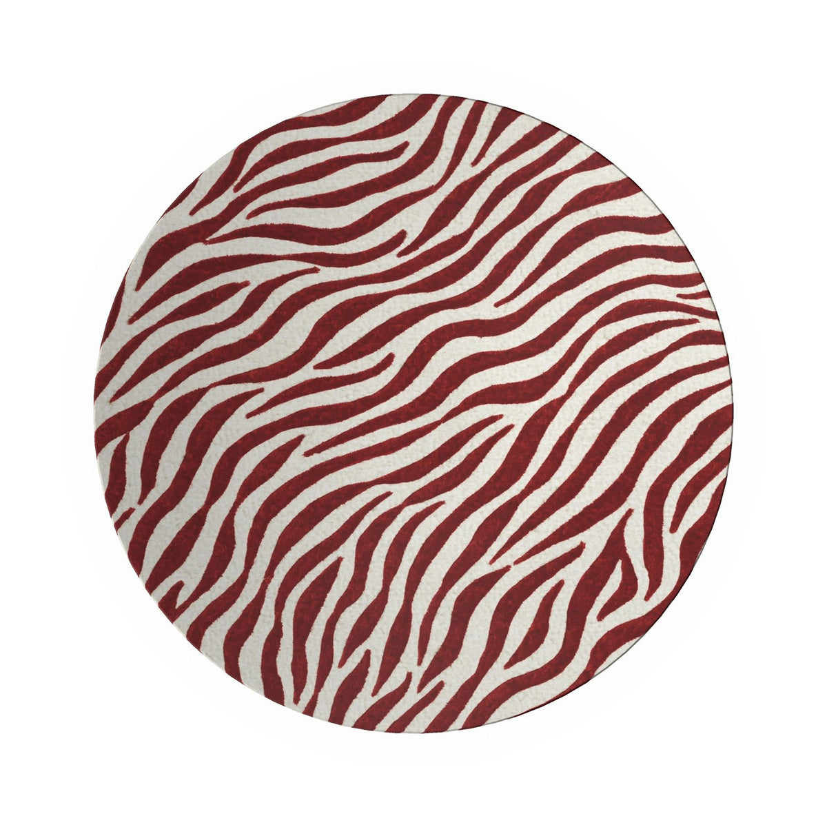 Burgundy Safari Ornamental Bowl