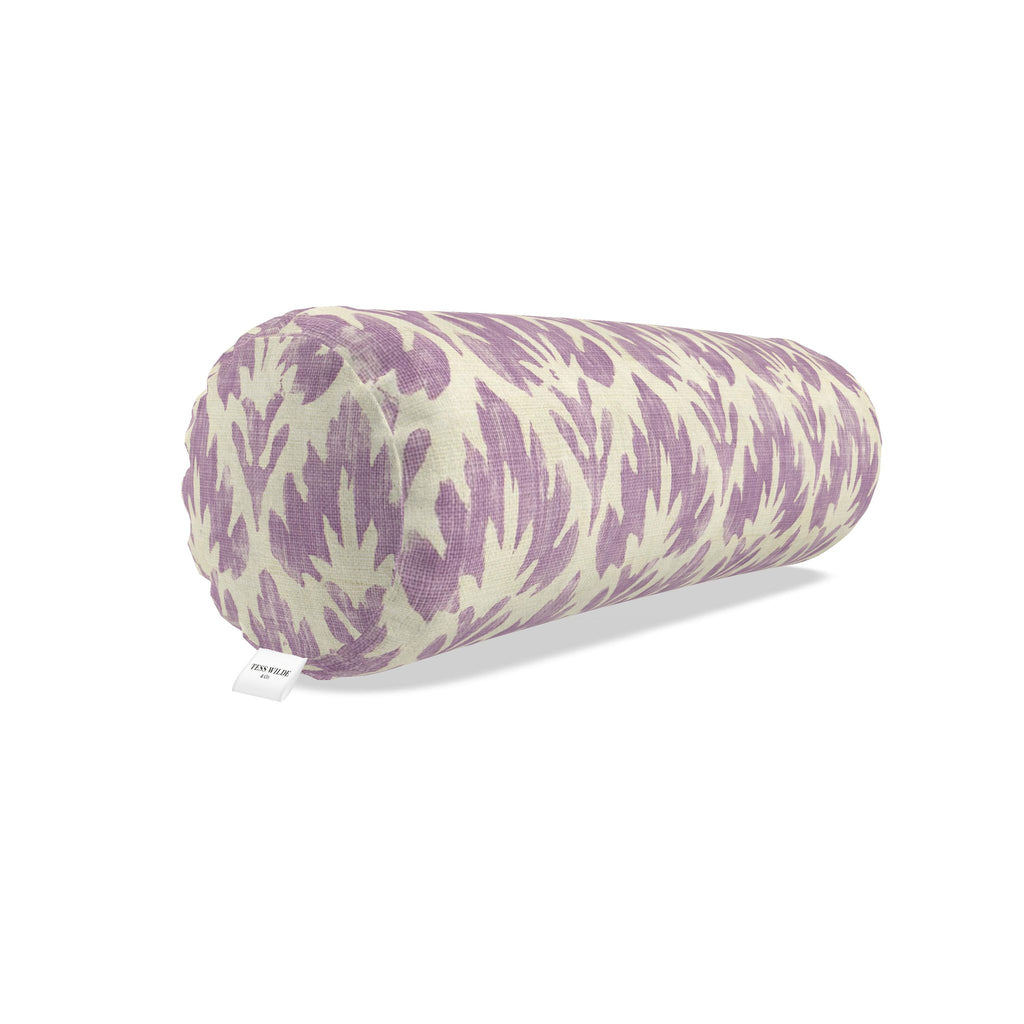 Aurelia Lavender Botanical Big Bolster Pillow