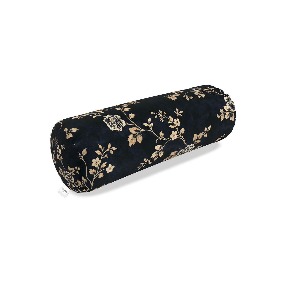 Beatrice Floral Velvet Big Bolster Pillow