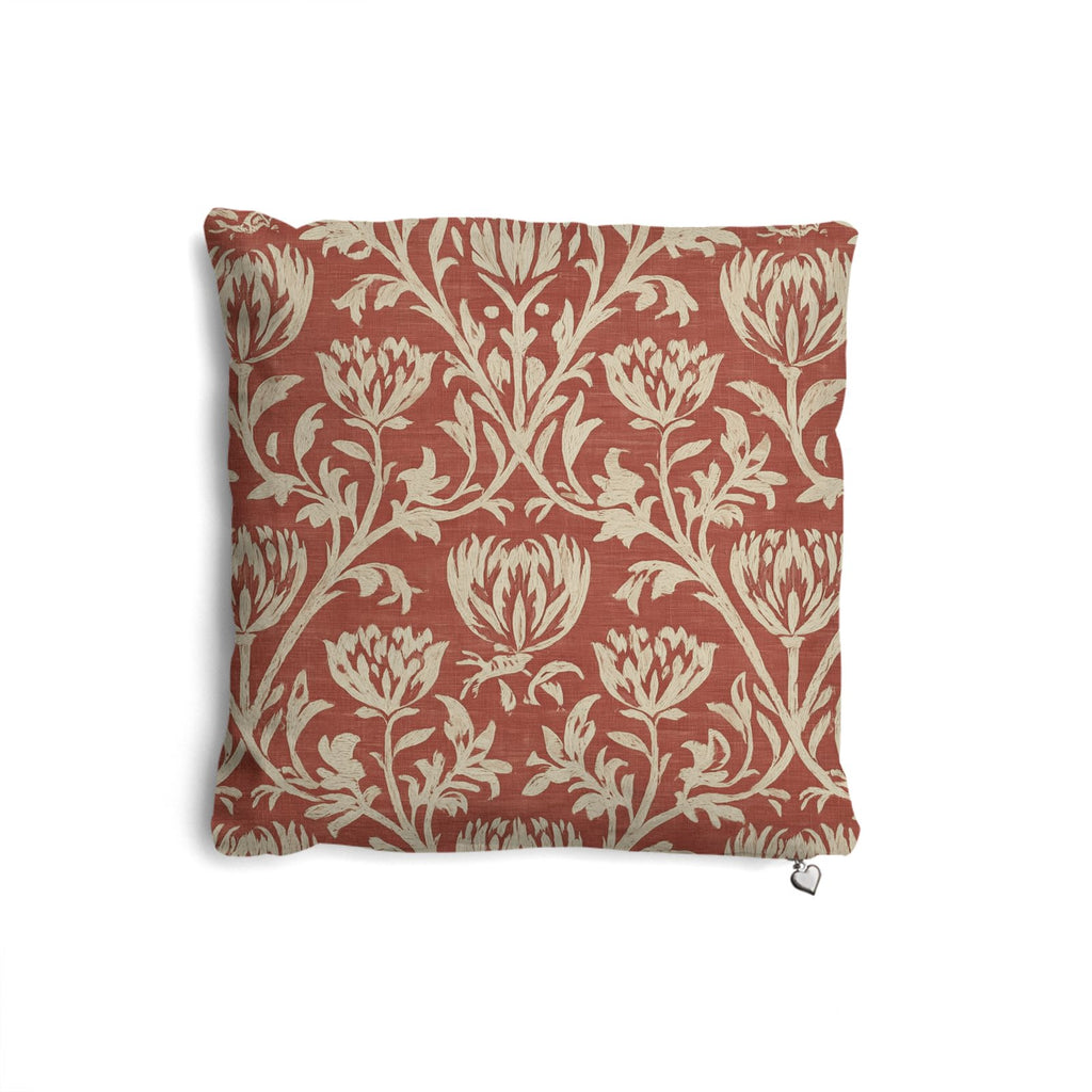 Aubrey Botanical Suede Pillow