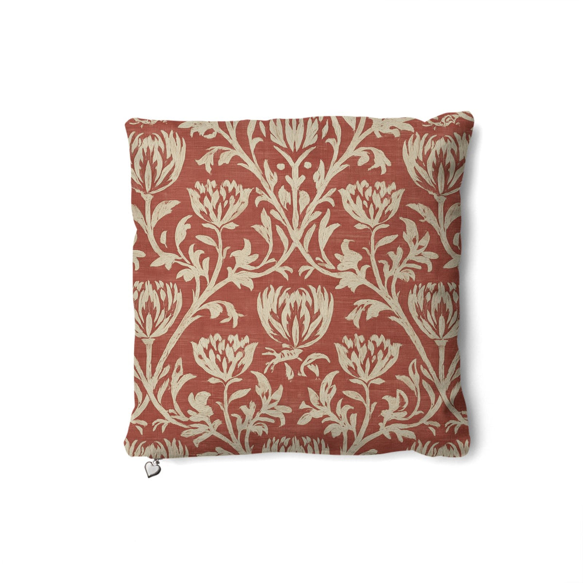 Aubrey Botanical Suede Pillow