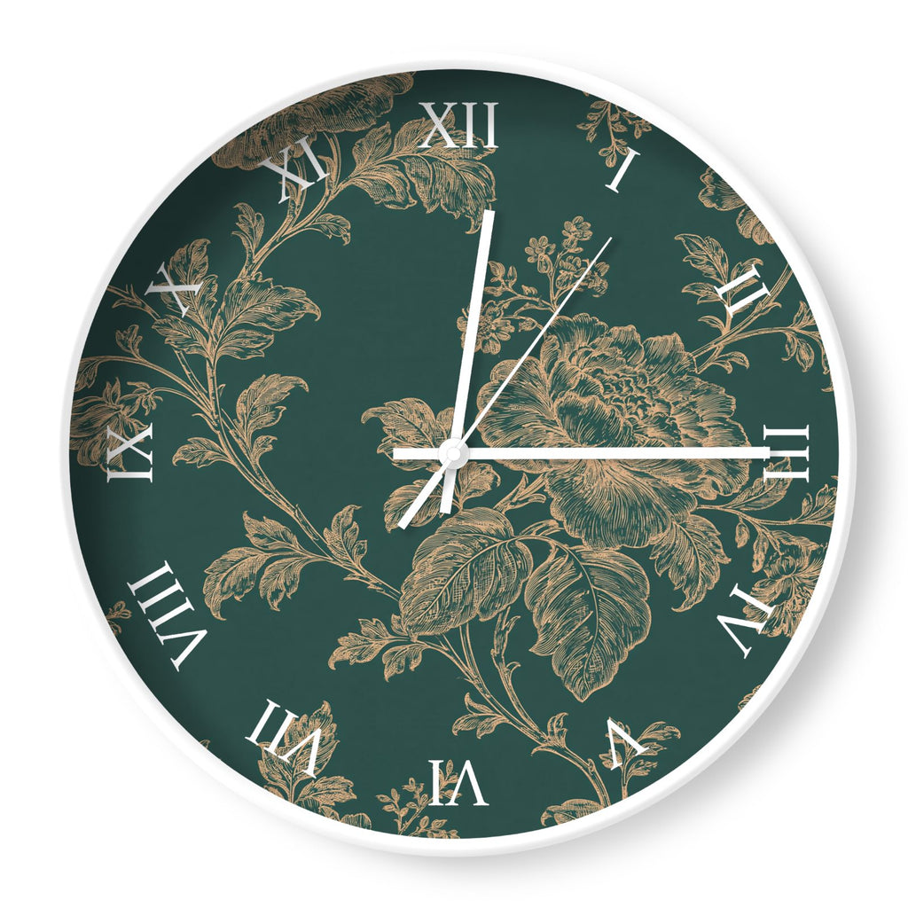 Sylvana Botanical Wall Clock