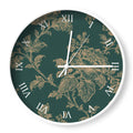 Sylvana Botanical Wall Clock