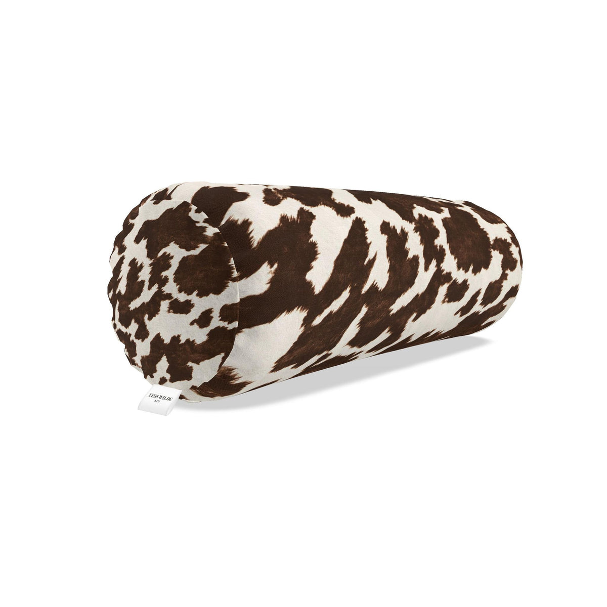Hadley Cowhide Big Bolster Pillow