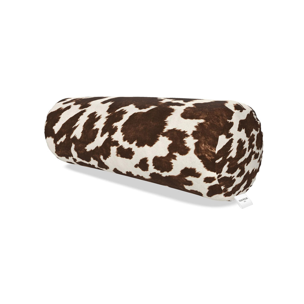 Hadley Cowhide Big Bolster Pillow