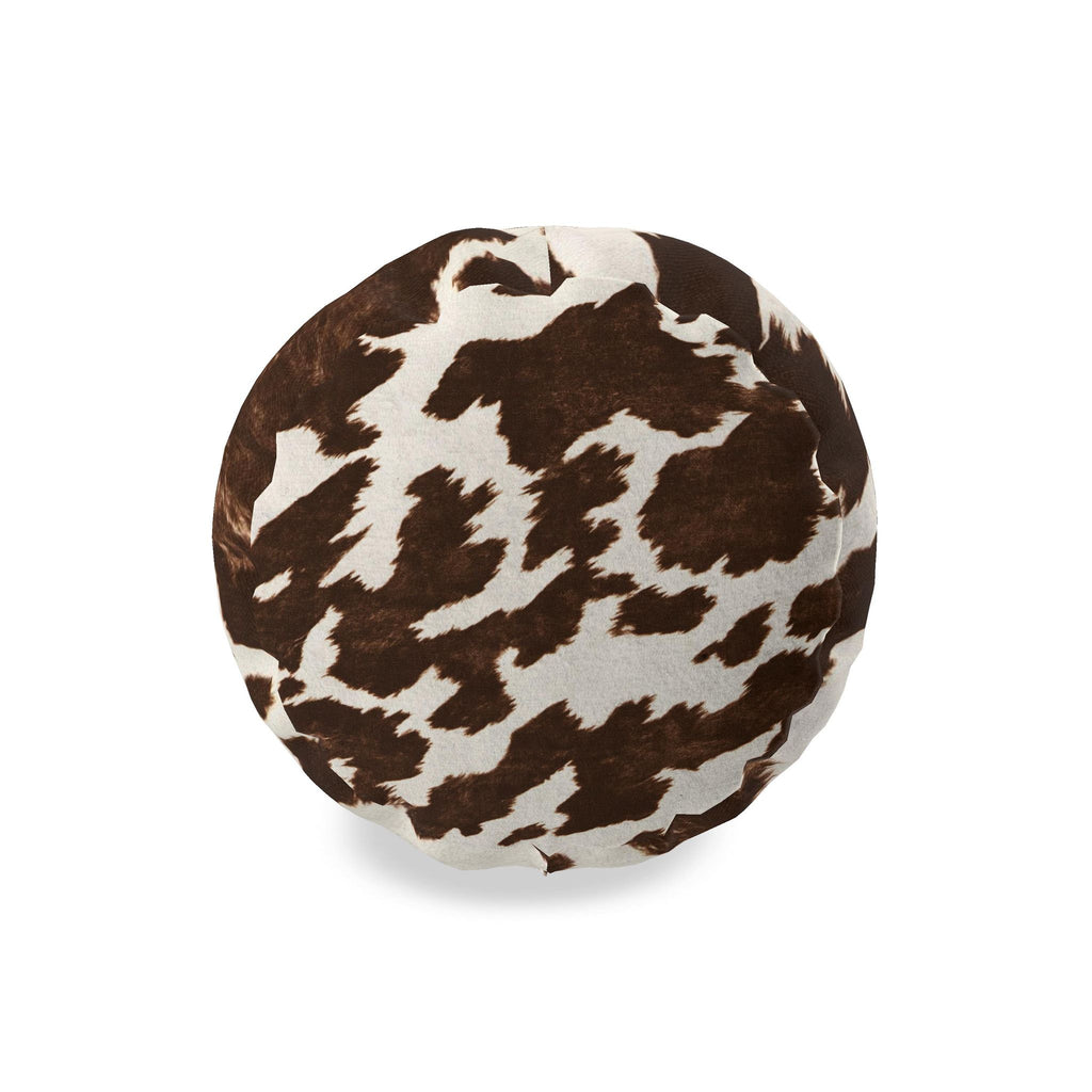 Hadley Cowhide Big Bolster Pillow