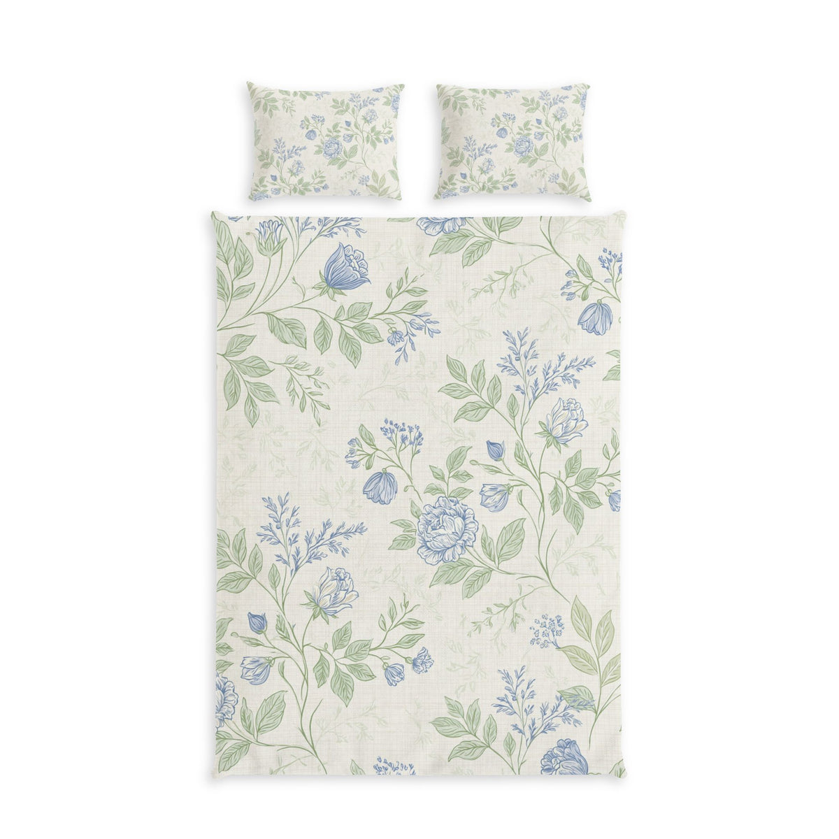 Willoemere Garden Cotton Bed Set | Vintage Floral Duvet Cover