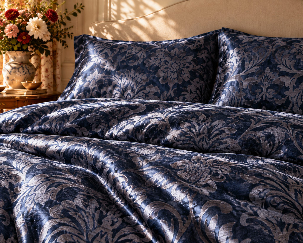 Jorgiana Silk Duvet Cover Set