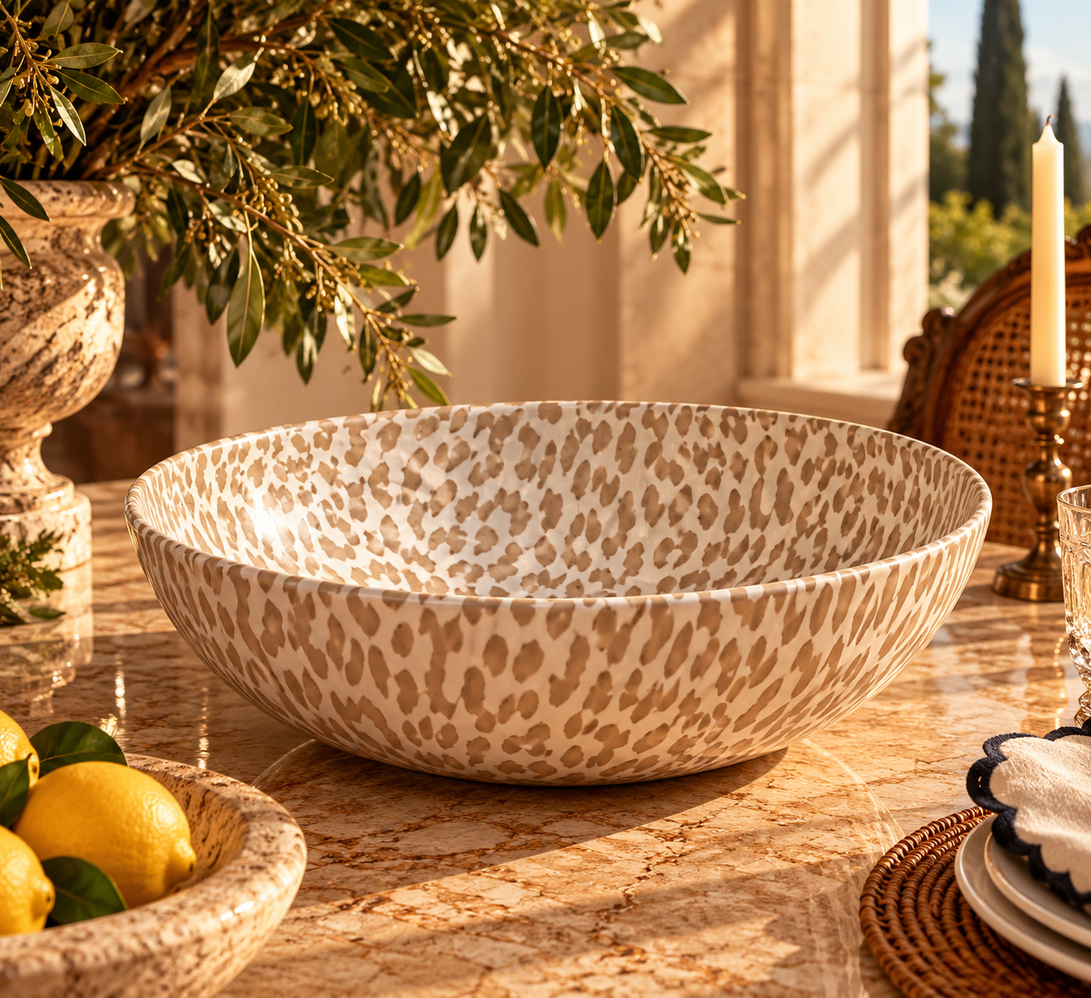 Savannah Sand Ornamental Bowl