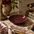 Burgundy Agatha Ornamental Bowl