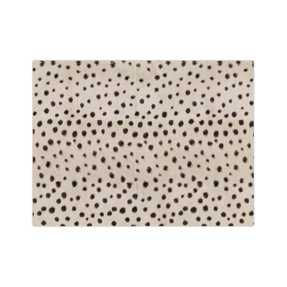 Dalmatian Spot Velveteen Blanket
