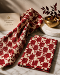 Maison Noël Christmas Napkins | Cotton, Silk or Polyester